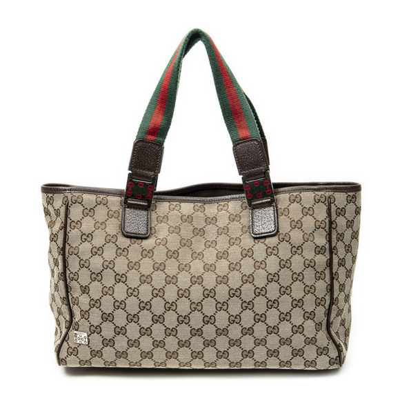 Gucci Handbags - Gucci Web Medium Pop Tote